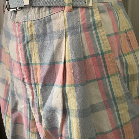 Best American clothing capris square multicolor size 7/8 100%cotton gently used - Picture 7 of 11